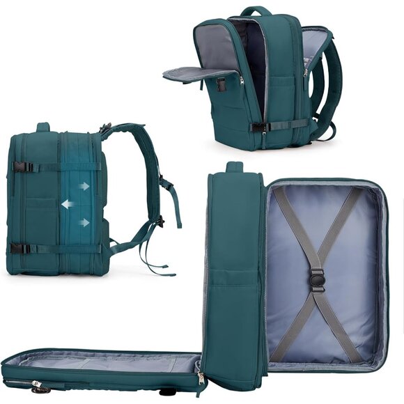 Large Travel Backpack For Women Men Carry On BackpackHiking Backpack Waterproo